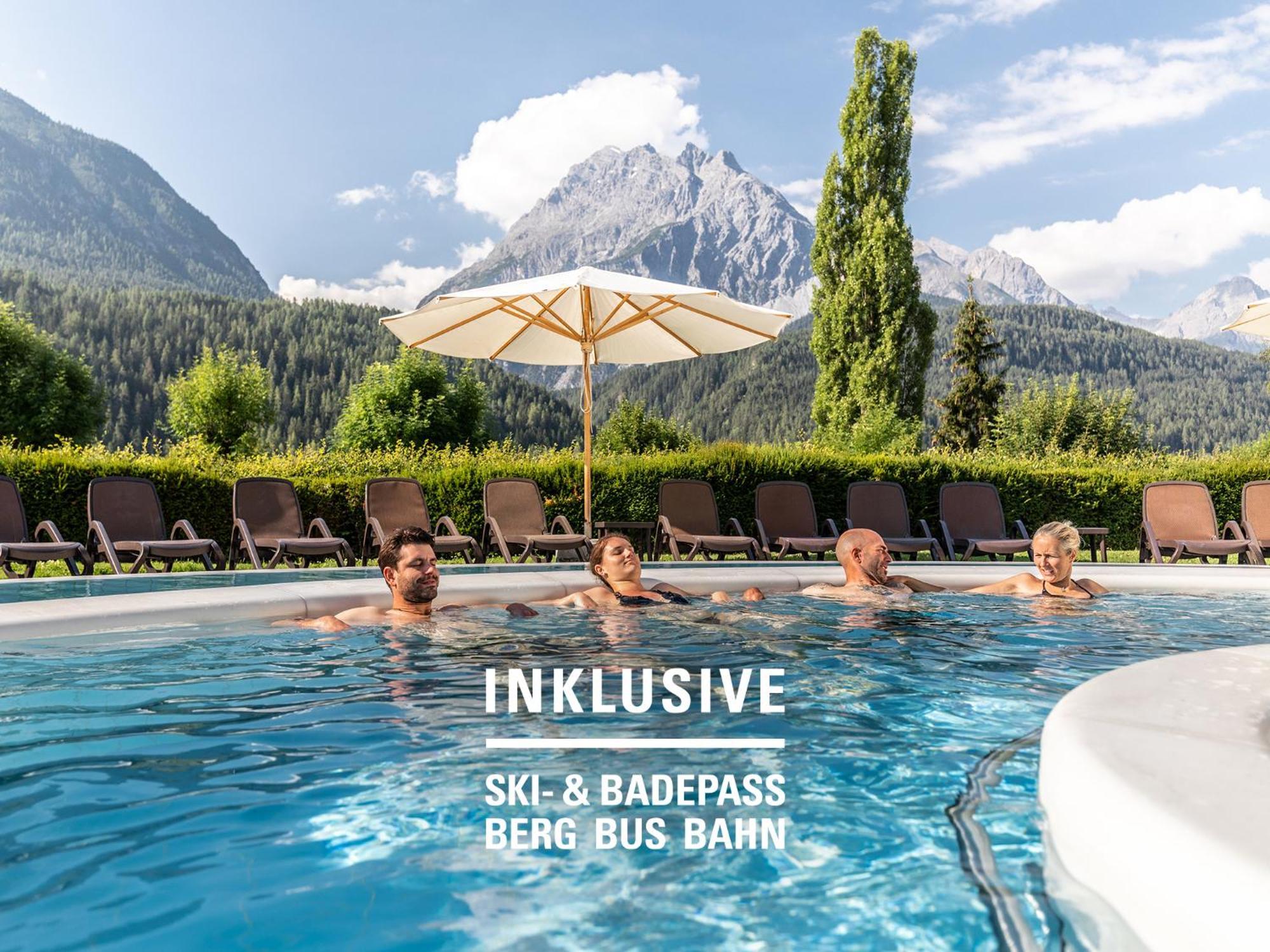 Badehotel Belvair Scuol Exterior photo