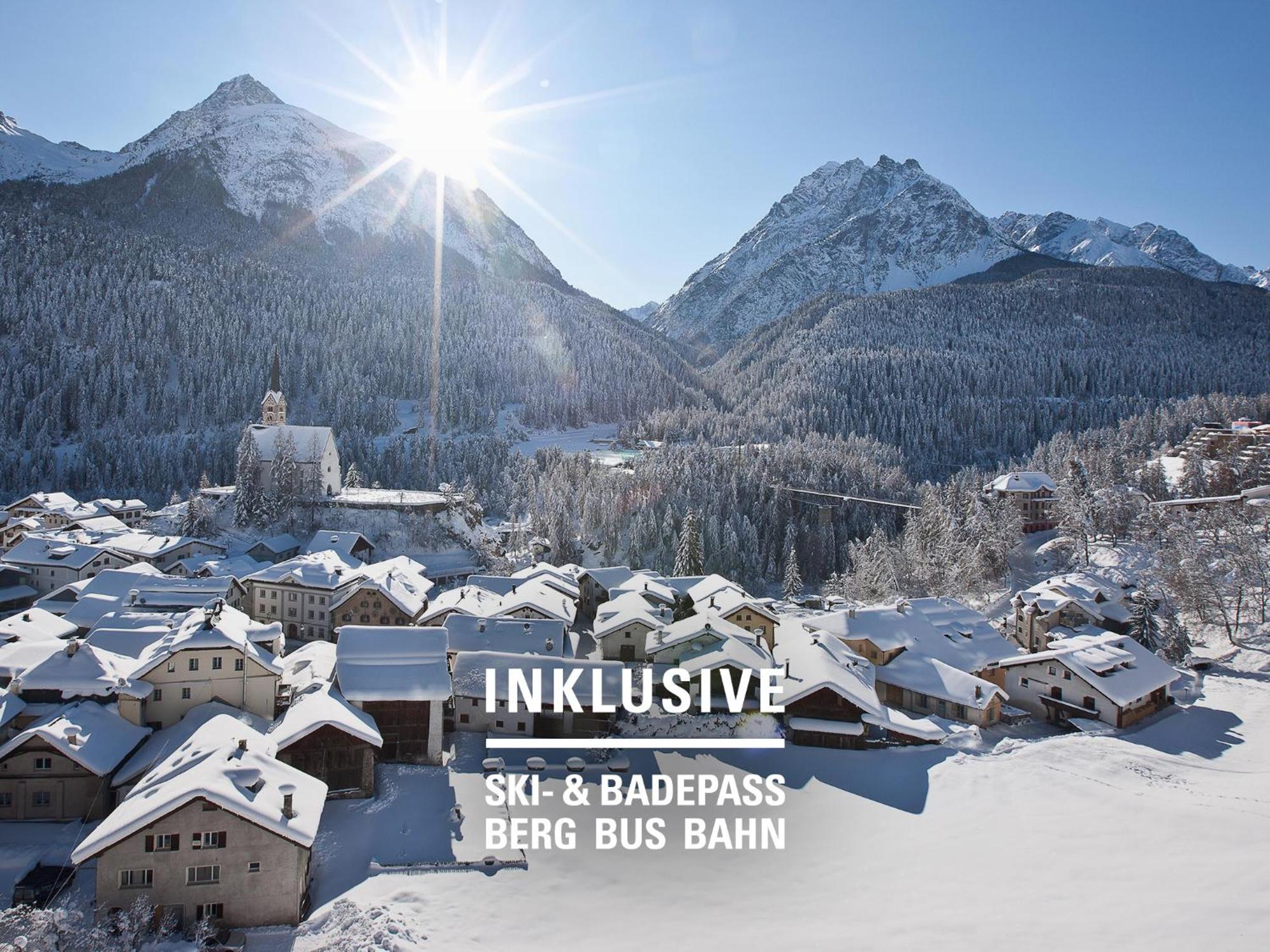 Badehotel Belvair Scuol Exterior photo