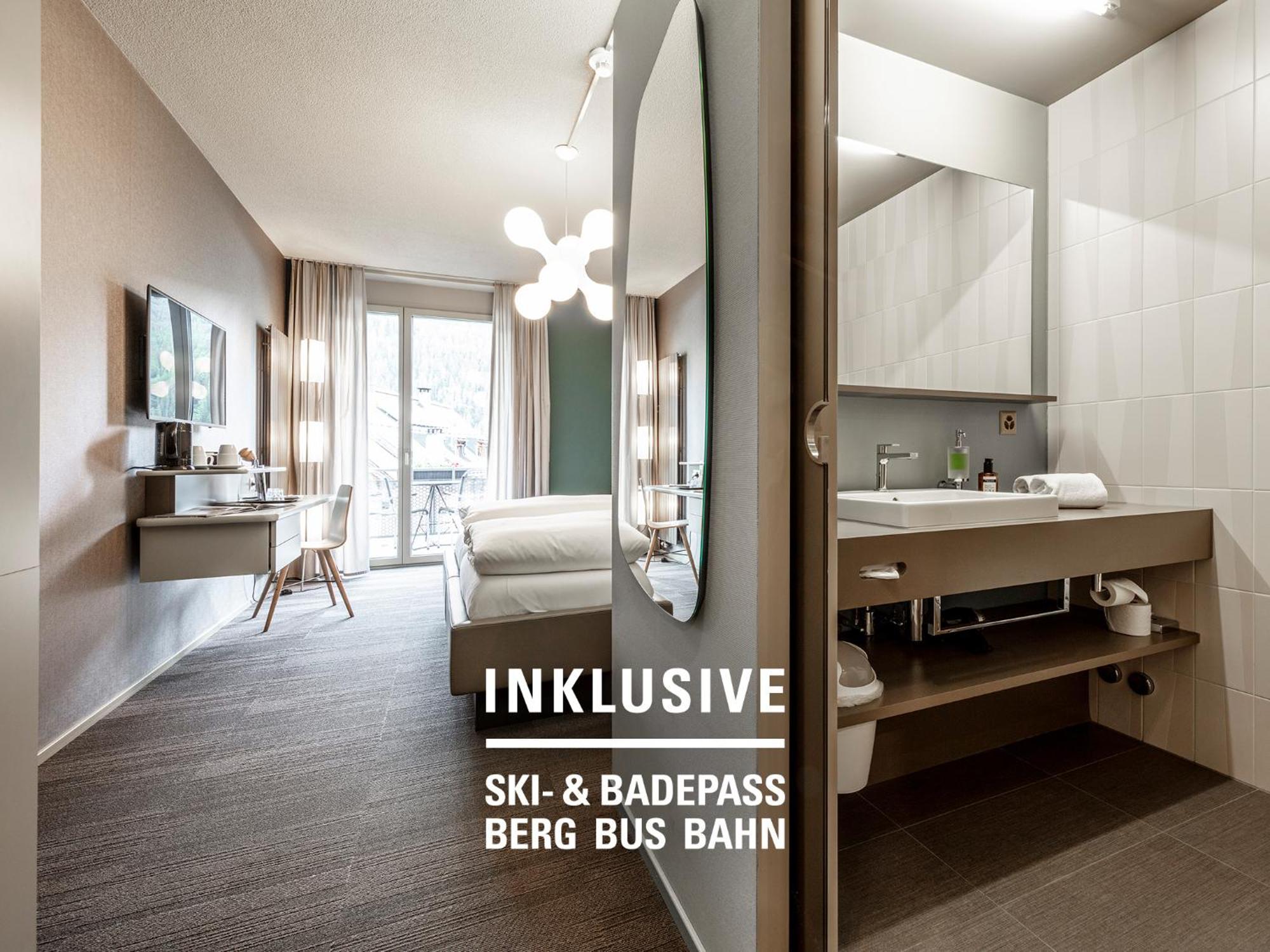 Badehotel Belvair Scuol Exterior photo