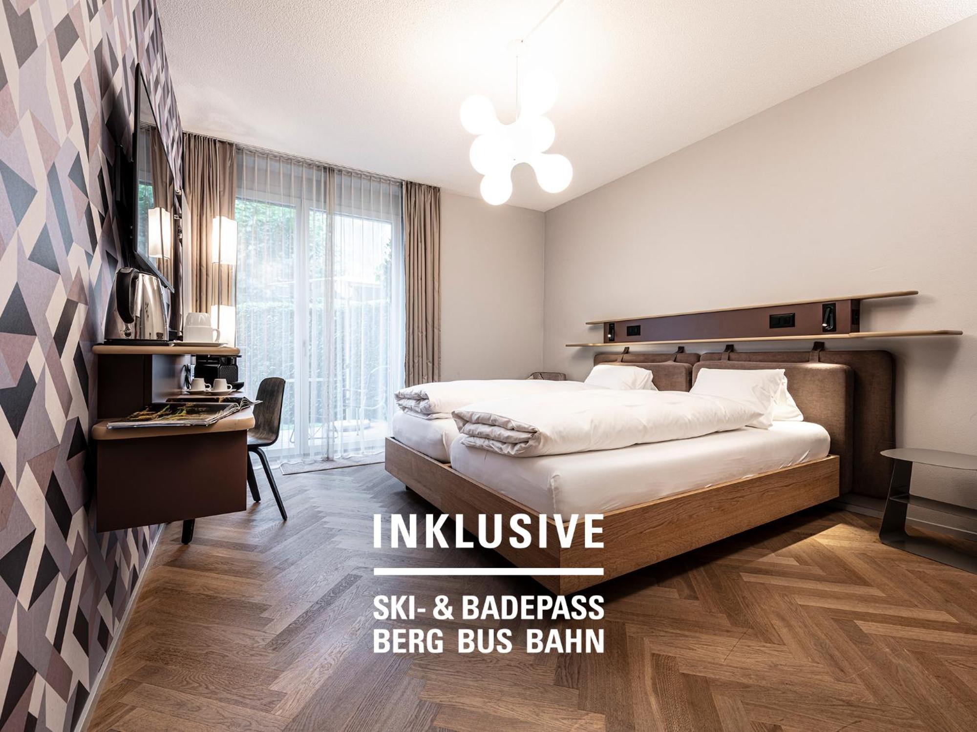 Badehotel Belvair Scuol Exterior photo